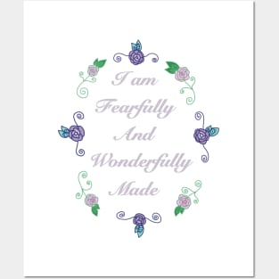 Fearfully and Wonderfully Made 3.0 (Large Print) Posters and Art